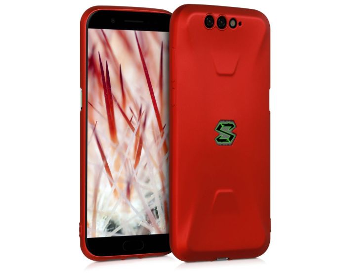 KWmobile Jelly Case Θήκη Σιλικόνης (47720.36) Metallic Dark Red (Xiaomi Black Shark)