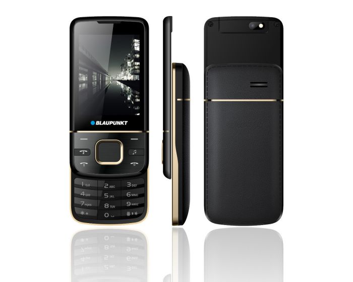 Blaupunkt FM 01 Slider Feature Phone Dual SIM (BLFM01SLIBLK) Black