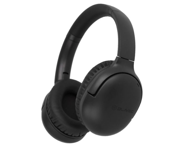 Blavec BO-12 Bass Master ANC (BO12-B) Wireless Headphones Ασύρματα Ακουστικά Bluetooth - Black - MT79842