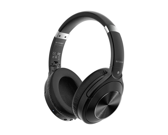BlitzWolf BW-HP3 Wireless Bluetooth Headphones Ασύρματα Ακουστικά - Black