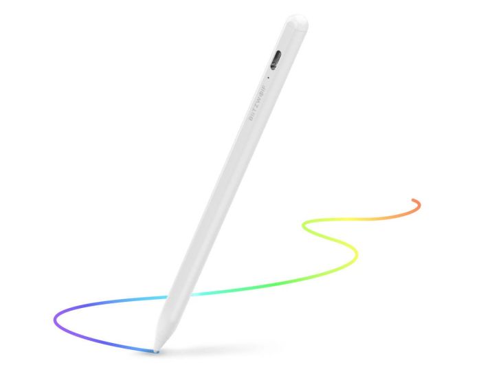 BlitzWolf BW-SP1 Stylus Pen Γραφίδα για Android, iOS, Windows 10 - White