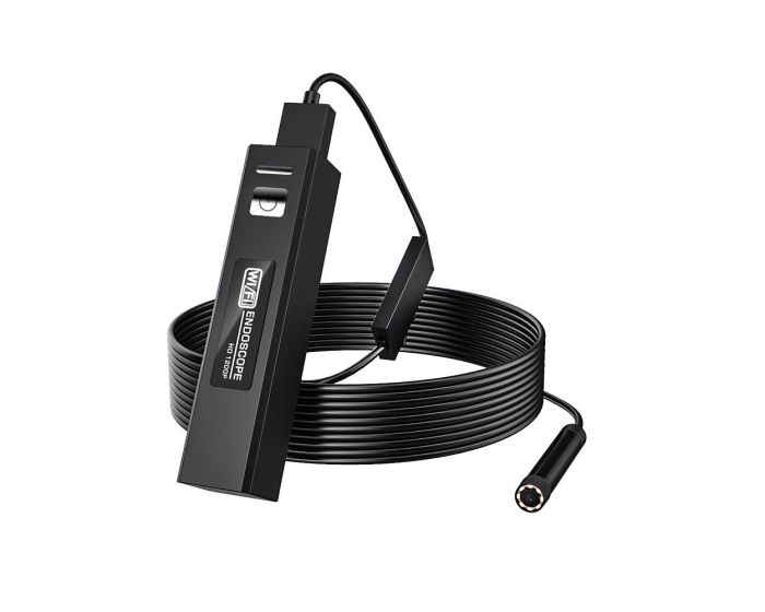 BlitzWolf BW-YPC110 IPX7 5m Waterproof Endoscope Κάμερα Ενδοσκόπιο - Black