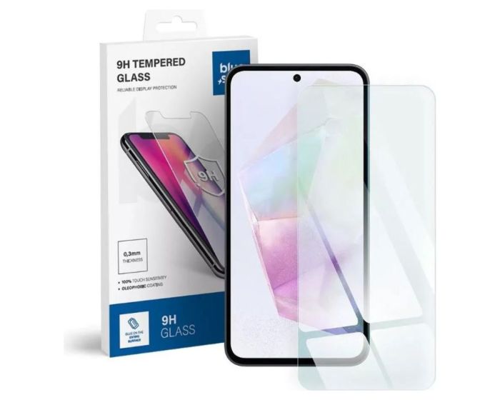 Blue Star Αντιχαρακτικό Γυάλινο Προστατευτικό 9Η Tempered Glass Screen Prοtector (Samsung Galaxy A37 5G) - MT83529