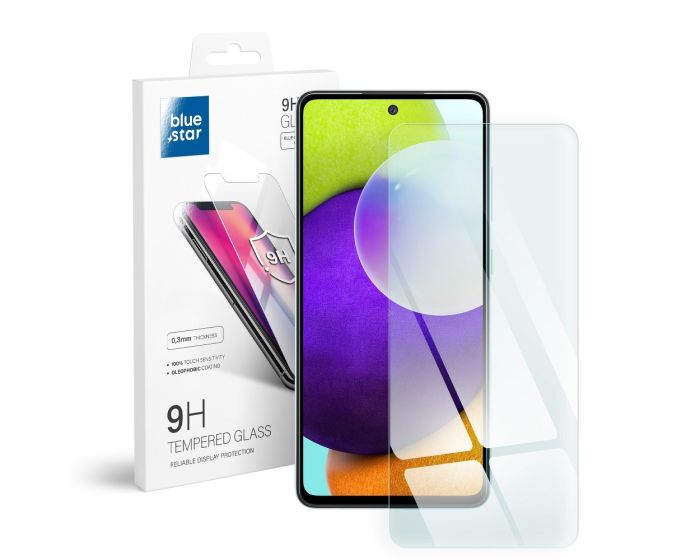 Blue Star Αντιχαρακτικό Γυάλινο Προστατευτικό 9Η Tempered Glass Screen Prοtector (Samsung Galaxy A53 5G) - MT60369