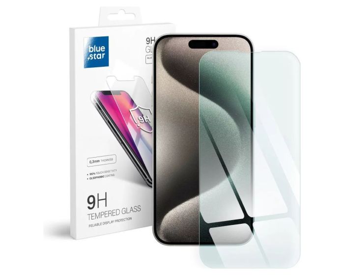 Blue Star Αντιχαρακτικό Γυάλινο Προστατευτικό 9Η Tempered Glass Screen Prοtector (iPhone 16 Pro Max)