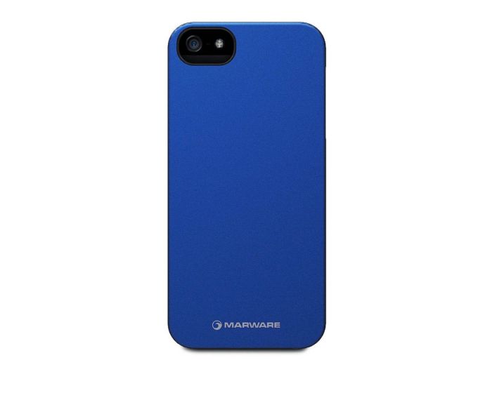 Marware MicroShell Case Blue + Screen Protector (iPhone 5 / 5s / SE)