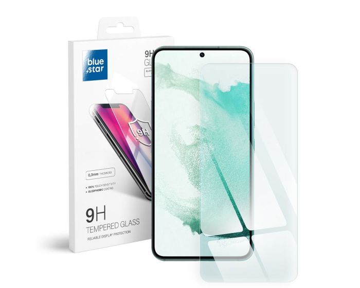 Blue Star Αντιχαρακτικό Γυάλινο Προστατευτικό 9Η Tempered Glass Screen Prοtector (Samsung Galaxy S22 Plus 5G) - MT68222