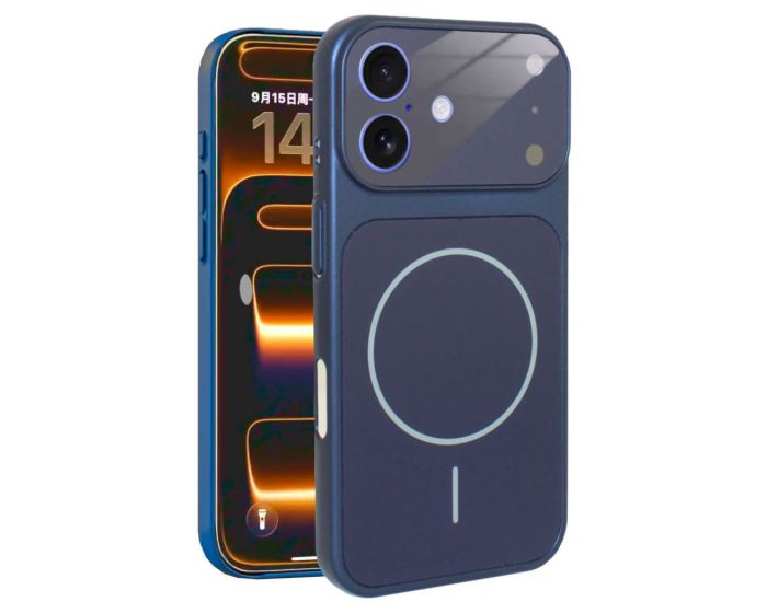 Bodycell AG Glass Magsafe Cover Case Blue (iPhone 17) - MT84476