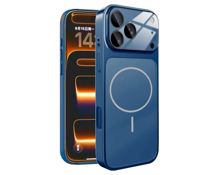 Bodycell AG Glass Magsafe Cover Case Blue (iPhone 17 Pro Max) - MT84473
