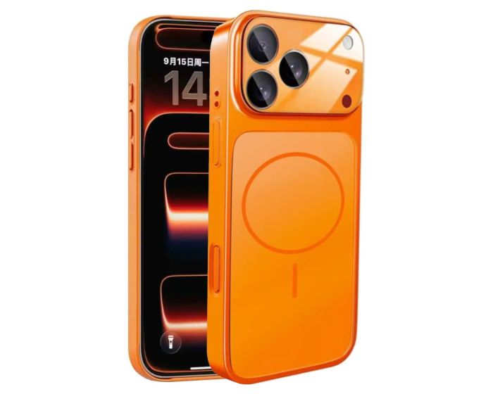 Bodycell AG Glass Magsafe Cover Case Orange (iPhone 17 Pro Max) - MT84474
