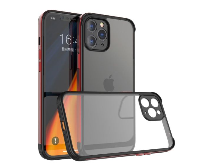 Bodycell Back Cover Aluminium Bumper Case Red (iPhone 11 Pro Max)