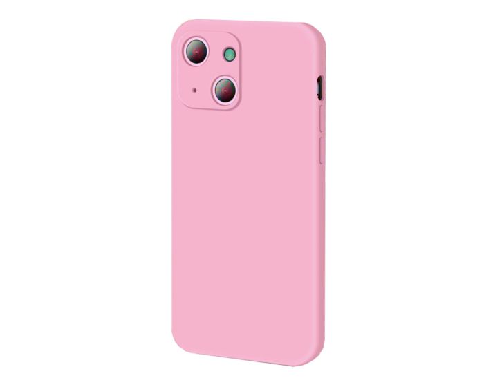 Bodycell Square Liquid Silicone Case - Pink (iPhone 13)