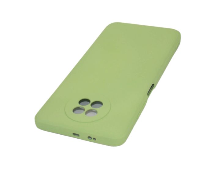 Bodycell Square Liquid Silicone Case - Light Green (Xiaomi Redmi Note 9T 5G)