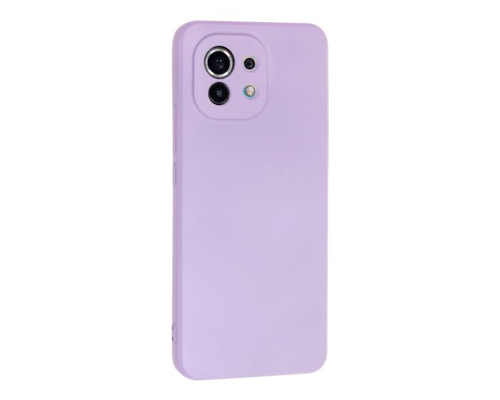 Bodycell Square Liquid Silicone Case - Light Violet (Xiaomi Mi 11)
