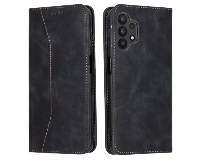 Bodycell PU Leather Book Case Θήκη Πορτοφόλι με Stand - Black (Samsung Galaxy A32 4G)