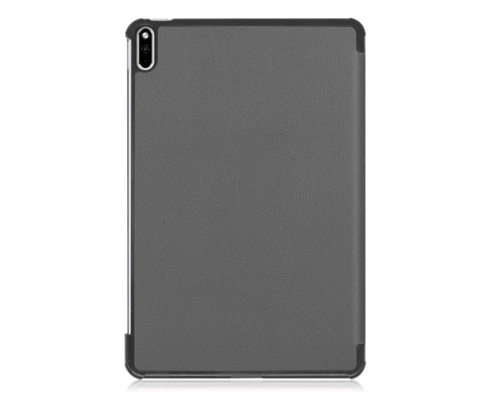 Tri-Fold Book Case με δυνατότητα Stand - Grey (Huawei MatePad Pro 10.8)