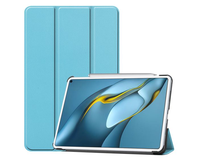 Tri-Fold Book Case με δυνατότητα Stand - Light Blue (Huawei MatePad Pro 10.8)