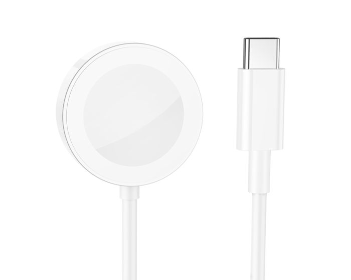 Borofone BQ13C Wireless Induction Charger for Apple Watch 1.2m - White