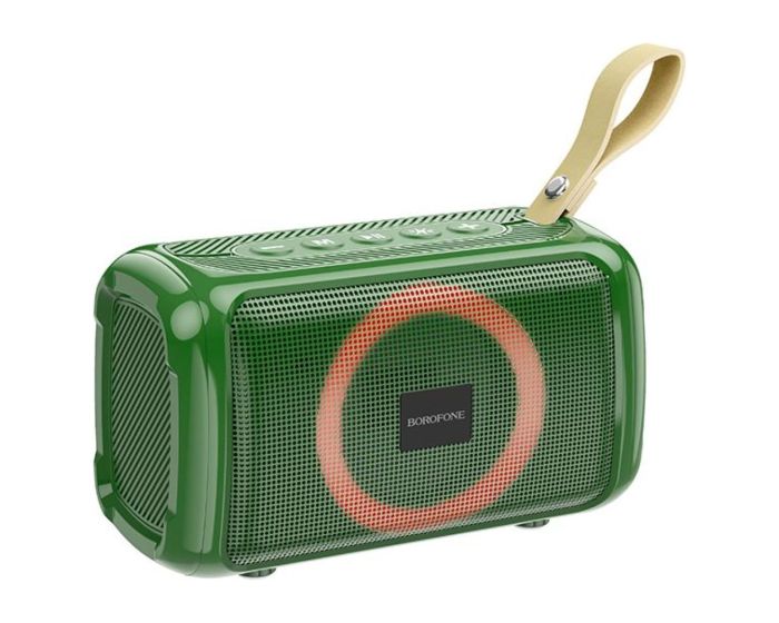 HOCO BR17 Cool Sports Wireless Bluetooth Speaker 5W Ασύρματο Ηχείο - Dark Green
