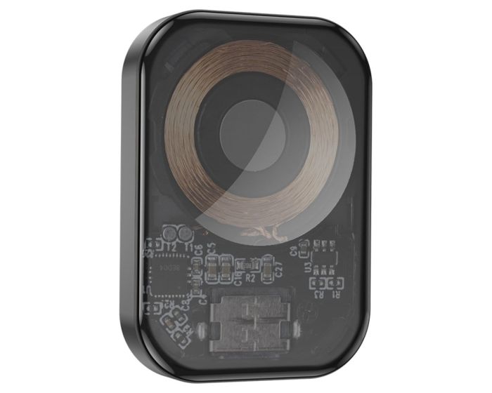 Borofone BQ25 Magnetic Wireless Induction Charger for Apple Watch 1-9, SE/SE2, Ultra - Grey