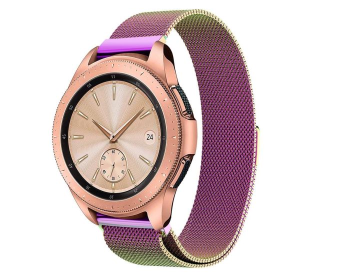 Bracelet Milanese Stainless Steel 20mm Multicolor για Samsung Galaxy Watch 42mm