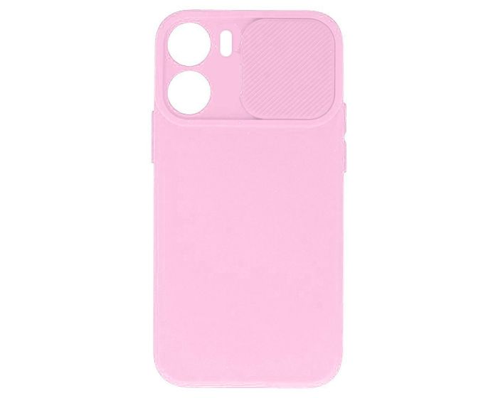 TPU Cover with Camshield Θήκη με Κάλυμμα Κάμερας - Light Pink (Xiaomi Redmi 13C)