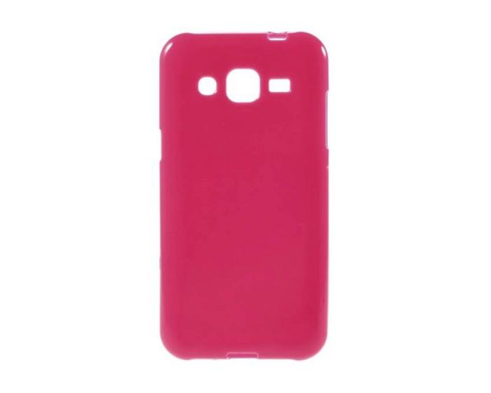 Candy Gel Slim Fit Θήκη Σιλικόνης Pink (Samsung Galaxy J2)