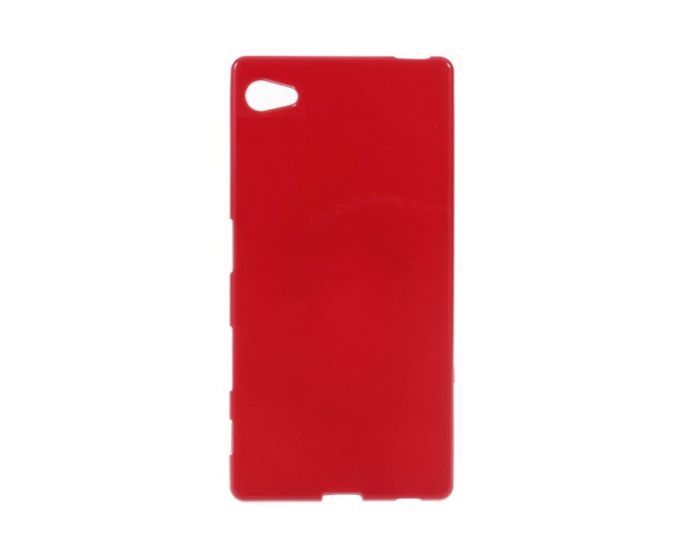Candy Gel Slim Fit Θήκη Σιλικόνης Red (Sony Xperia Z5 Compact)