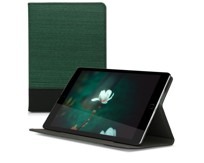 KWmobile Canvas Slim Case Stand (41507.07) Green Black (iPad 9.7'' 2017 / 2018)