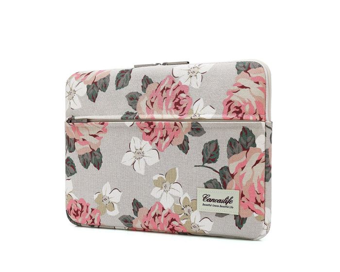 Canvaslife Sleeve Θήκη Τσάντα για MacBook / Laptop 15'' - 16'' White Rose