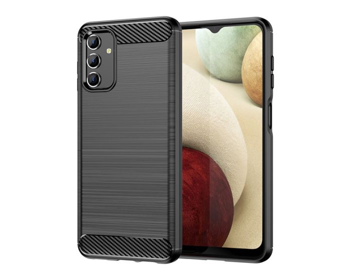 TPU Carbon Rugged Armor Case Black  (Samsung Galaxy A13 5G)