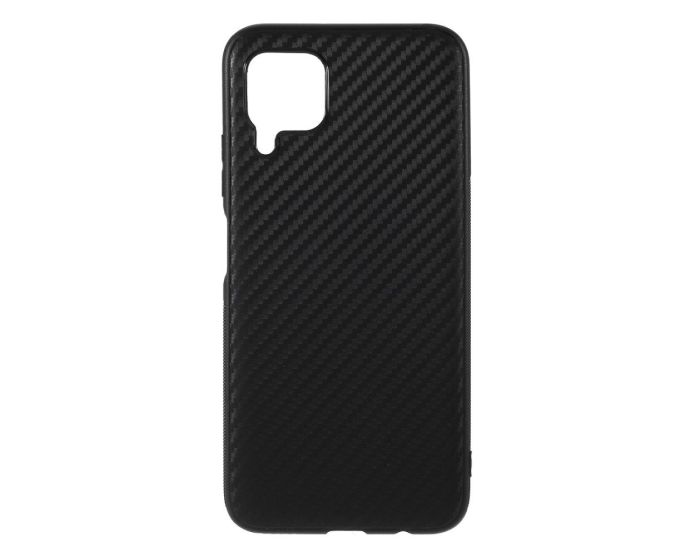 Carbon Fiber Pattern Soft Fitted TPU Case Black (Huawei P40 Lite)