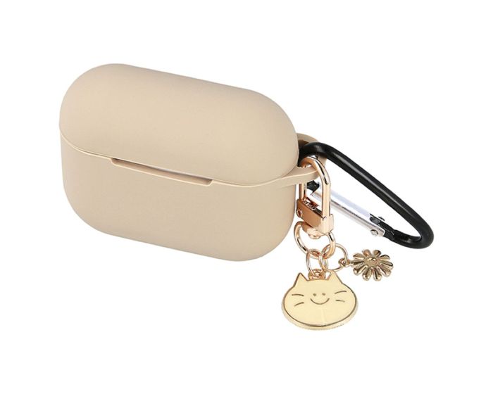 Pendant Silicone Case Θήκη Σιλικόνης για Apple AirPods 4 - Caramel