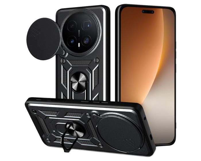 Techsuit CamShield Hard Case Σκληρή Θήκη με Κάλυμμα Κάμερας - Black (Huawei Honor Magic8 Pro)