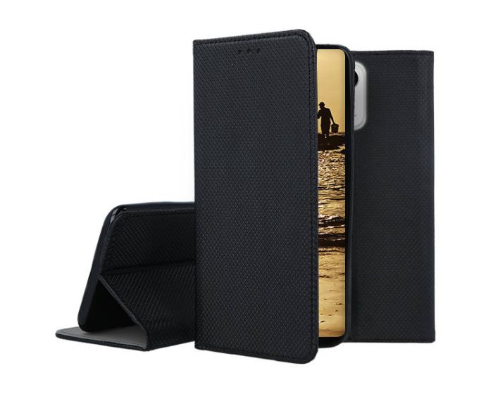 Forcell Smart Book Case με Δυνατότητα Stand Θήκη Πορτοφόλι Black (Xiaomi 13)