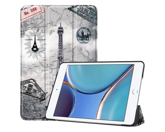 Tri-Fold Book Case με δυνατότητα Stand - Eiffel Tower (iPad mini 6 2021)