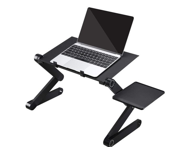 Adjustable Universal Laptop Stand With Mouse Pad Βάση Στήριξης για MacBook / Laptop - Black