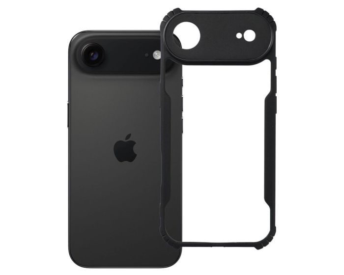 Anti-Drop Shock-Absorbing Hybrid Case Clear / Black (iPhone 17 Air) - MT83851