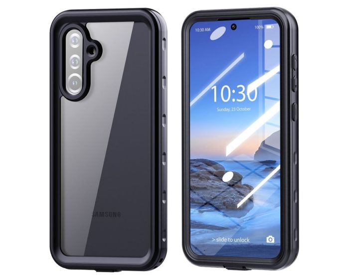 Shellbox IP68 Waterproof Case - Αδιάβροχη Θήκη Black (Samsung Galaxy A36 5G / A37 5G) - MT84664
