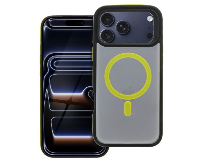 Neo Case Hybrid MagSafe Θήκη Clear / Yellow (iPhone 17 Pro Max)