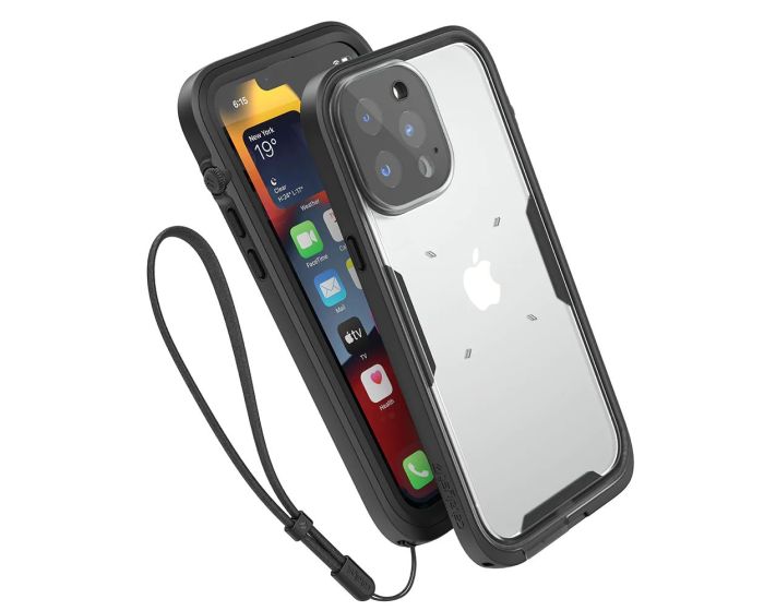 Catalyst Total Protection Waterproof Case (CATIPHO13BLKL) Αδιάβροχη Θήκη Stealth Black (iPhone 13 Pro Max)