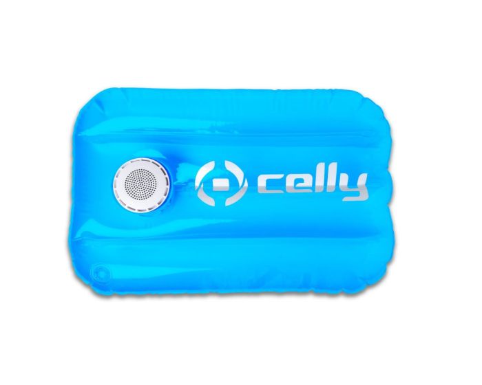 Celly Pool Pillow Bluetooth Speaker 3W Φορητό Ηχείο Light Blue