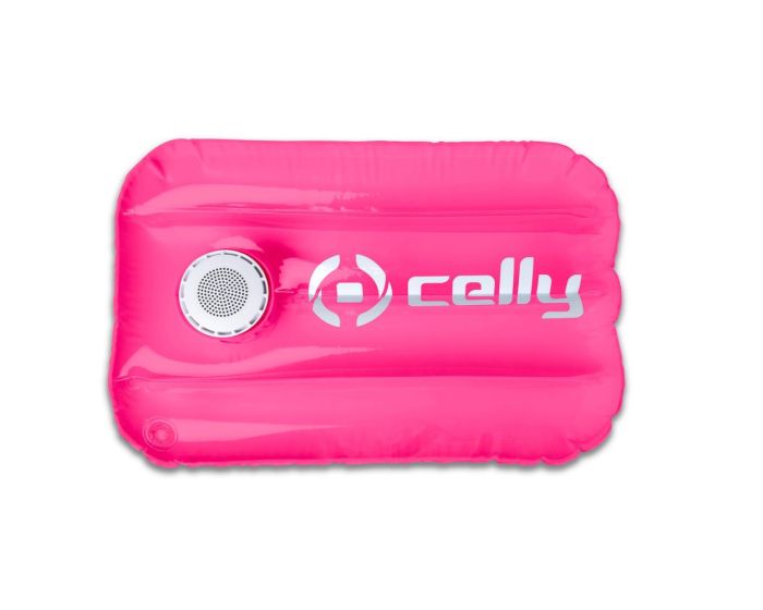 Celly Pool Pillow Bluetooth Speaker 3W Φορητό Ηχείο Pink