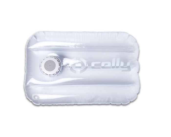 Celly Pool Pillow Bluetooth Speaker 3W Φορητό Ηχείο White