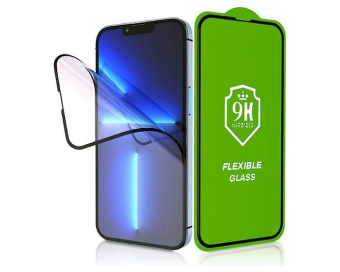 3D Full Glue Full Face Ceramic Black Αντιχαρακτικό Γυαλί 9H Tempered Glass (Xiaomi Redmi Note 13 4G)