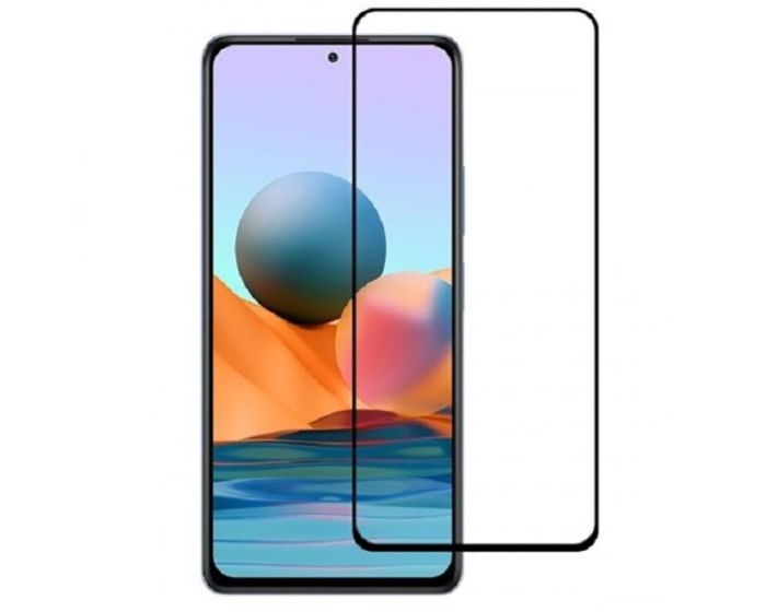 3D Full Glue Full Face Ceramic Black Αντιχαρακτικό Γυαλί 9H Tempered Glass (Xiaomi Redmi Note 11 / 11S 4G)