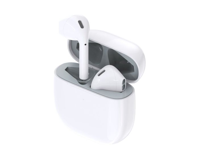 Choetech TWS (BH-T02) Wireless Bluetooth Stereo Earbuds with Charging Box - White