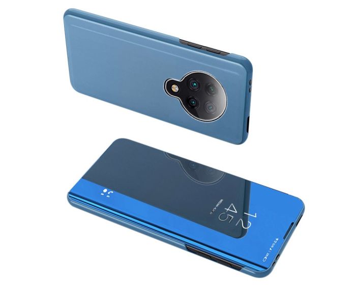 Clear View Standing Cover - Blue (Xiaomi Poco F2 Pro)