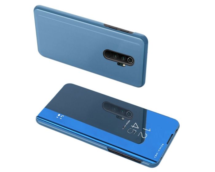 Clear View Standing Cover - Blue (Xiaomi Redmi Note 8 Pro)