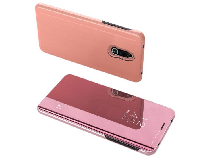 Clear View Standing Cover - Rose Gold (Xiaomi Redmi 8)